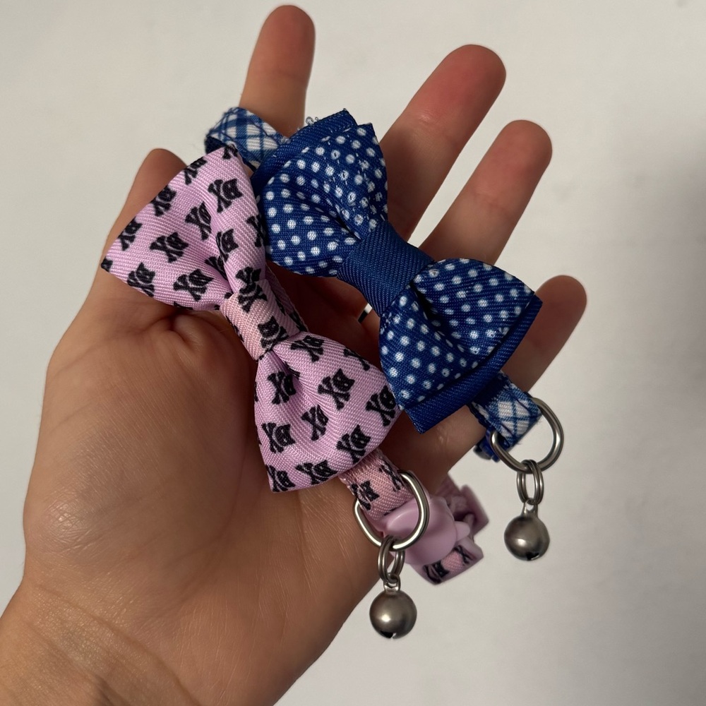 Whisker City Bow Tie Easy Release Cat Collars